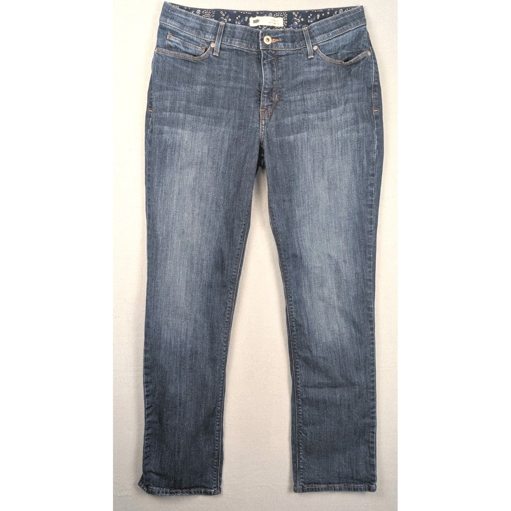 Levi's 525 Perfect Waist Women's Jeans W31 L32 Straight Leg Medium Wash Stretch